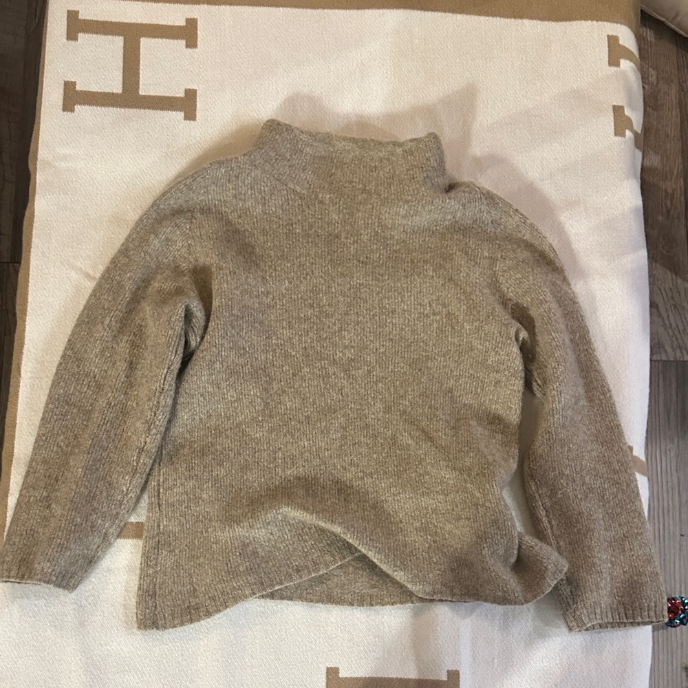 Cozy Kids' Cashmere Tan Sweater